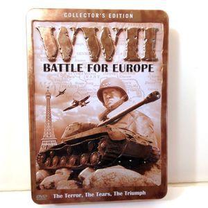 WW II: Battle for Europe DVD 2007 5-Disc Set Collectors Edition Tin Video